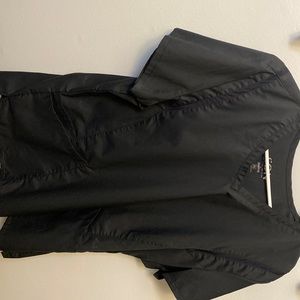 Black scrub top